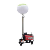 恒盛(HS) WJ880Y 1000W IP65 续航时间:13h 220V 暖白光/约4500K 金卤灯光源 球形月球灯 (计价单位:台) 红色