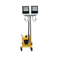 恒盛(HS) WJ890C 2×100W IP65 续航时间:6h 电压等级:220V 白光/约5700K LED 多功能升降工作灯 (计价单位:台) 黄色