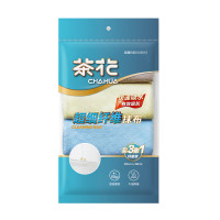 茶花(CHAHUA) 4544P 超细纤维 30*30cm 抹布 4.00 块/包 (计价单位:包) 混色