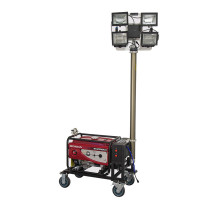 尚为(SEVA) SW2910A-2KW 100V-240V 4*500W IP65 13h 全方位自动升降工作灯 (