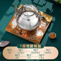 金灶(KAMJOVE) H7 0.8L 涌泉式 自动上水 玻璃 电热水壶 (计价单位:台) 香槟金色