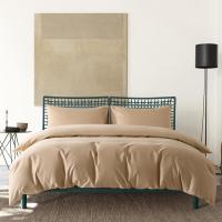 伊伊爱 TJ0SZ02201468 /220*240cm纯色纯棉空气缎四件套 床上套件 (计价单位:套) 奶咖色