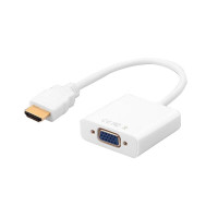 酷比客(L-CUBIC) LCAVHVAW HDMI公转VGA母 转换线 (计价单位:根) 白色