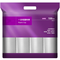 史泰博 350ml 一次性杯 100.00 个/包 (计价单位:包) 透明色