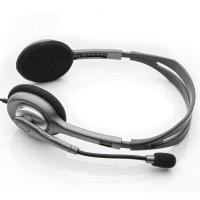 罗技(Logitech) H111 带麦克风 耳麦 (计价单位:个) 黑色