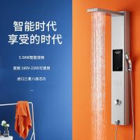 欧帝洁 H2 智能恒温花洒一体式家用 舒适1500-5500W 即热式电热水器 (计价单位:台) 银灰色