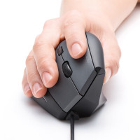 山业(SANWA) MA-ERG7 蓝光LED 有线鼠标 (计价单位:个) 黑色