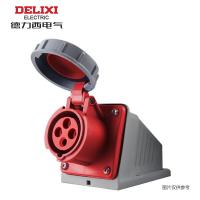 德力西 DEP2-1152 IP67 16A 5芯 415V工业明装插座 插座 (计价单位:个) 红色