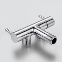 潜水艇(Submarine) F401 一进二出 角阀 (计价单位:个) 银色