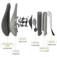 伊伊爱 ZX0YZ02200121 /45*38*7.5cm毛巾绣U型记忆棉坐垫 靠垫 (计价单位:件) 灰色