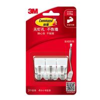 高曼 无痕厨房活动挂钩 粘钩 3.00 个/板 (计价单位:板) 白色