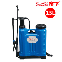 市下(SeeSa) 15升 蓝配玻纤塑杆 手动气压喷雾器 1.00 个/台 (计价单位:台) 蓝色