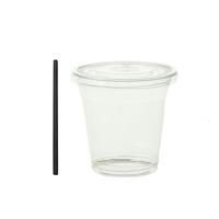 鲸轩 带盖子 JXZB-02 350ml 20只/袋 一次性杯 1.00 个/袋 (计价单位:袋) 透明