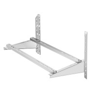 苏识 3匹201不锈钢 横担空调室外机支架 空调配件(分体壁挂、分体柜式) (计价单位:个) 银色