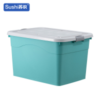 苏识78 *58*47cm-北欧绿 6轮 塑料收纳箱 (计价单位:个) 北欧绿