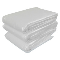 安居先森 100只/包 1包加厚45cm*50cm 加厚袋平口垃圾袋小号塑料袋 (计价单位:包) 白色