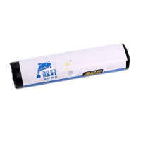 鲸轩 L401 80*100 10只/卷 强韧型平口 垃圾袋 1.00 包/卷 (计价单位:卷) 黑色