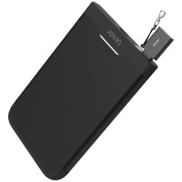 雷克沙(Lexar) HL260 2T加密USB3.0 Type-C 移动硬盘 (计价单位:个) 黑色