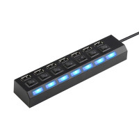 酷比客(L-CUBIC) LCHB18BBK USB分线器 网络集线器 (计价单位:个) 黑色