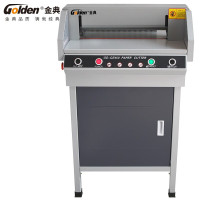 金典(GOLDEN) GD-QZ450 裁切厚度4cm 电动大幅面 切纸机 (计价单位:台) 灰色