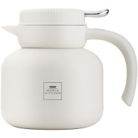 WORLD KITCHEN WK-SH1LJ12C-JY/KZ温显焖茶壶1000ml 保温杯 (计价单位:个) 米白色