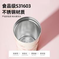 格沵 GE-24AW-B85/500ml 花语系列闪耀 保温杯 (计价单位:个) 樱花