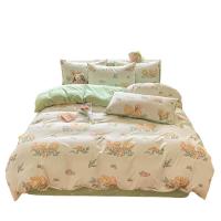 纺语柔 F1089 三件套 床上套件 (计价单位:套) 田园小兔