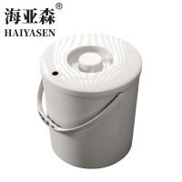 海亚森 TK-2067 26cm*27cm 茶水桶带筛篮 茶根桶 (计价单位:个) 灰色
