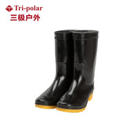 三极户外(Tri-Polar) TP1690 防滑防水雨鞋 高筒 42码 雨鞋 (计价单位:双) 黑色