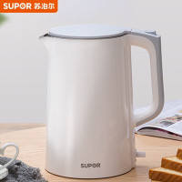 苏泊尔(SUPOR)ZMD安心系列 电水壶热水壶 1.7L全钢无缝双层防烫电热水壶 304不锈钢烧水壶 1.7L 电水壶