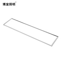 博室led平板灯集成吊顶嵌入式吸顶面板灯石膏硅钙铝扣板嵌入暗装平板灯300*1200白光78W高亮双驱