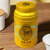 海堤(SEADYKE)中茶海堤茶叶老枞水仙乌龙茶武夷山特级茶叶中足火罐装125g