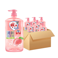 雕牌 甜心蜜桃洗洁精1.05kg 粉红透明瓶 10瓶/箱