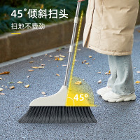 家杰优品 单个扫把撮箕大号软毛扫帚扫地笤帚家用宿舍扫头发扫水扫灰笤帚 (计价单位:套)