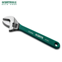 世达(SATA)47249沾塑欧式活动扳手 6英寸 (计价单位:把)
