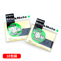晨光3X4自粘便条纸100(经典办公)YS-04[10包]