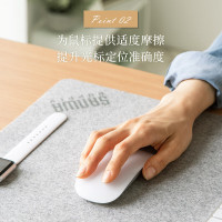 山业(SANWA SUPPLY)GMPD8GY-FLT 毛毡布桌垫 900*400mm(计价单位:个)浅灰色