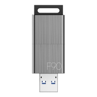 忆捷(EAGET)F90 U盘32GB USB3.0高速金属推拉式车载商务优盘 防尘 防水 防震