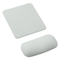 山业(SANWA SUPPLY)MPD-GEL25GY 硅胶鼠标垫 付腕托 125*150mm(计价单位:个)灰色
