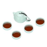 洁能尚 JNS-CJ02 壶:180ml 杯子:45ml 茶具套装 (计价单位:套) 绿色