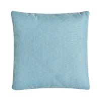 汉司家纺 四季棉麻抱枕被 50*50展开150*195cm 被子 (计价单位:件) 极简蓝
