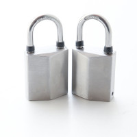 金岳 LZN35* 不锈钢菱形挂锁 (计价单位:个) 银色