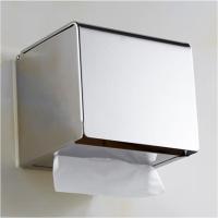 杜克恩 DKECZH-002 不锈钢 120mm*115mm*125mm 纸巾盒 (计价单位:个) 银色