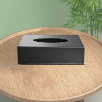 千里谷 KLG-CJH01 商用简约 纸巾盒 (计价单位:个) 黑色