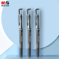 晨光(M&G)文具0.5mm黑色直液笔中性笔全针管签字笔办公水笔12支/盒ARP50901