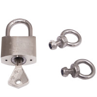 金岳 通开BRAZ40* 通用型叶片锁 1个/套 (计价单位:套) 银色