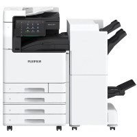 富士胶片 Apeos C3071 CPS 四纸盒+双面器+输稿器+装订器 A3彩色数码复合机 (计价单位:台) 白色