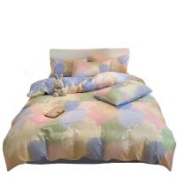 纺语柔 F1136 / 2.0m床 纯棉印花田园系列 床单被罩枕套四件套 床上套件 (计价单位:套) 渲染