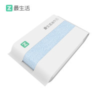 最生活 大浴巾成人纯棉 新疆长绒棉A类吸水洗澡巾 速干男女通用浴巾 蓝色