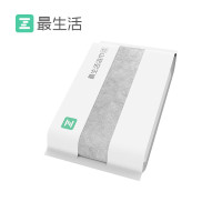最生活抗菌加厚浴巾 家用柔软吸水速干成人大浴巾高档洗澡巾男女 灰色